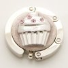 3D Pink Cupcake Foldable Handbag Hook